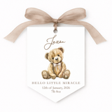 UV-DTF DECAL - SIGNATURE TEDDY - NEUTRAL