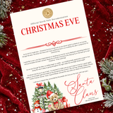 PRINTED RANGE - A4 CHRISTMAS EVE LETTER - CANDY CANE LANE
