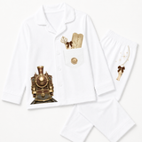 DTF TRANSFER - CHRISTMAS - TRAIN KITS (BUTTON DOWN PYJAMAS)