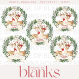 DIGITAL DOWNLOAD: CHRISTMAS DEER COUPLES
