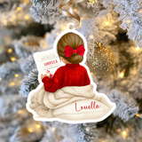 ACRYLIC - WHITE - NICE LIST GIRL