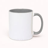 SUBLIMATION - MUG - GREY - CONTRAST INNER