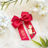 DTF TRANSFER - PACK OF 3 - FOR BOWS - SANTA & HIS SACK