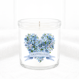 CUSTOM UV-DTF DECAL - MOTHER'S DAY - FORGET ME NOT (CANDLE/PLANT POT)