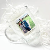 350ml GLASS COFFEE/LATTE MUG