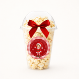 SOLVENT STICKER - PACK OF 5 - RED GINGHAM ELF