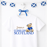 DTF TRANSFER - 2026 WORLD CUP - COME ON SCOTLAND - WITH BOWS