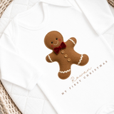 CUSTOM DTF TRANSFER: CHRISTMAS - STITCHED CUTE GINGERBREAD