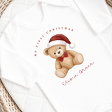 CUSTOM DTF TRANSFER: CHRISTMAS - RED TEDDY