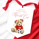 UV-DTF DECAL - WORLD CUP 2026 - SIGNATURE BEAR - ENGLAND - WITH BOWS