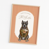 CUSTOM A3 PRINT - AUTUMN - DOGGIES (OVER 120 BREEDS)