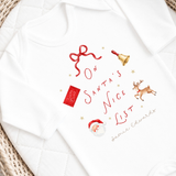 CUSTOM DTF TRANSFER: CHRISTMAS - ON SANTA'S NICE LIST