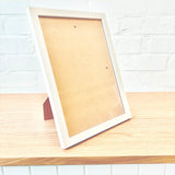 A4 WHITE PHOTO FRAME