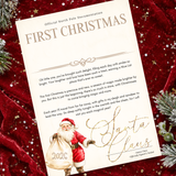 PRINTED RANGE - A4 FIRST CHRISTMAS LETTER - SANTA’S SACK
