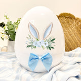 UV DTF DECAL - EASTER - BLUE BUNNY EARS (15CM)