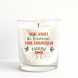 CUSTOM UV-DTF DECAL - CHRISTMAS MEMORY CANDLE (TEXT)