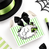 PRINTED RANGE - TREAT BOX TOPPER - HALLOWEEN - SKELETON MAGICIAN