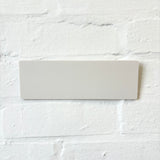 CREAM RECTANGLE ACRYLIC PLAQUE