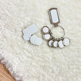 MULTI-CHARM SUBLIMATION KEYRING