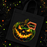 CUSTOM DTF TRANSFER - HALLOWEEN - NEON PUMPKIN