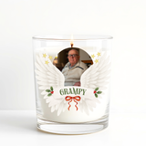 CUSTOM UV-DTF DECAL - CHRISTMAS MEMORY CANDLE (PHOTOGRAPH)