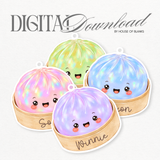 DIGITAL DOWNLOAD - LITTLE DUMPLIN' - SET OF 4