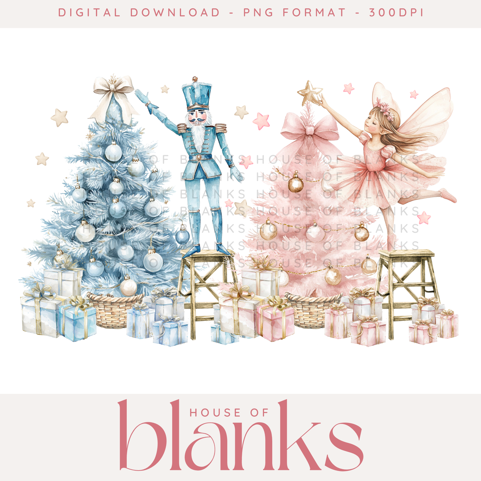 DIGITAL DOWNLOAD: NUTCRACKER TREE DECORATORS