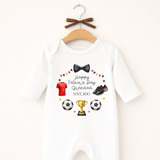 DTF TRANSFER - FATHER'S DAY - WREATH - MEDIUM - FOOTBALL (RED)