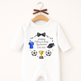 DTF TRANSFER - FATHER'S DAY - WREATH - MEDIUM - FOOTBALL (BLUE)