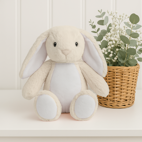 Mumbles White Bunny – House of Blanks