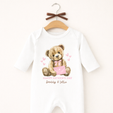 DTF TRANSFER - FATHER'S DAY - SIGNATURE BEAR (PINK)