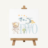DTF TRANSFER - LITTLE SPACE BEAR