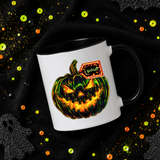 CUSTOM UVDTF DECAL - HALLOWEEN - NEON PUMPKIN