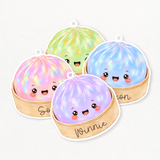 UV-DTF DECAL - LITTLE DUMPLIN' (VARIOUS COLOURS)