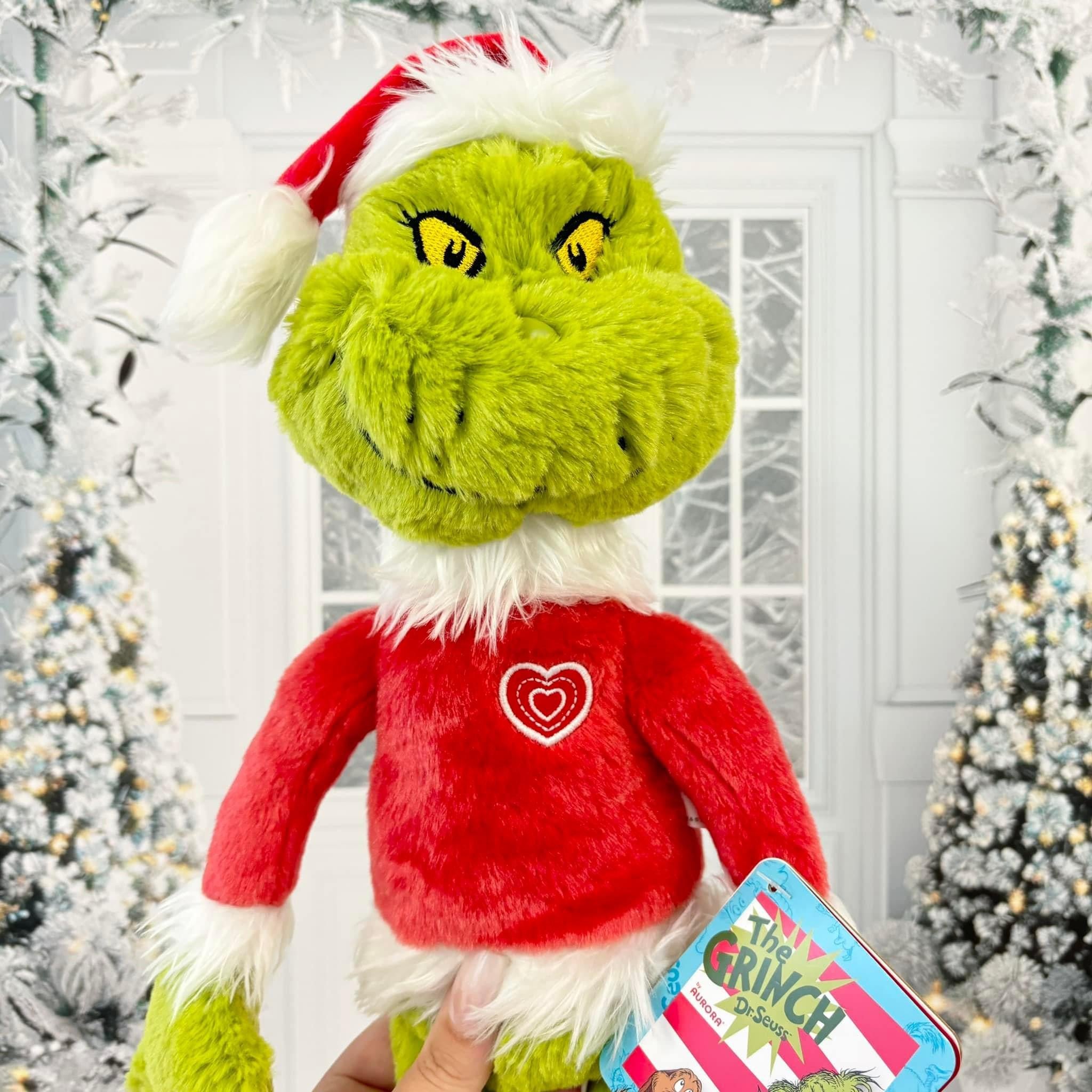 LICENSED SANTA GRINCH PLUSH