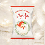 CHRISTMAS TREAT PACKET - SANTA WREATH