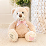 MOTHERS DAY PINK HEART TEDDY BEAR