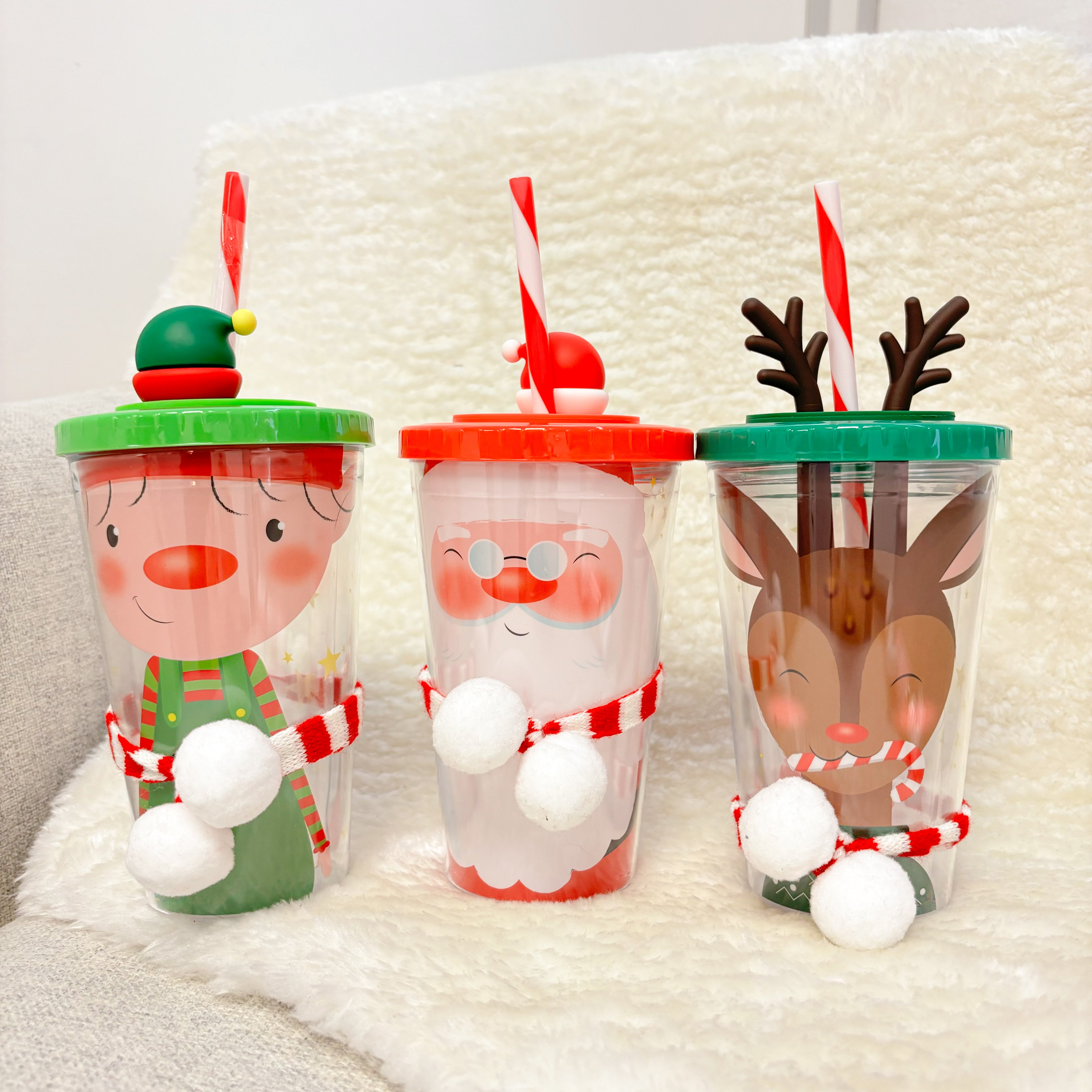 3D CHRISTMAS TUMBLER