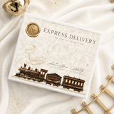 PRINTED RANGE - MAGNETIC BOX TOPPER - NORTH POLE EXPRESS - BEIGE