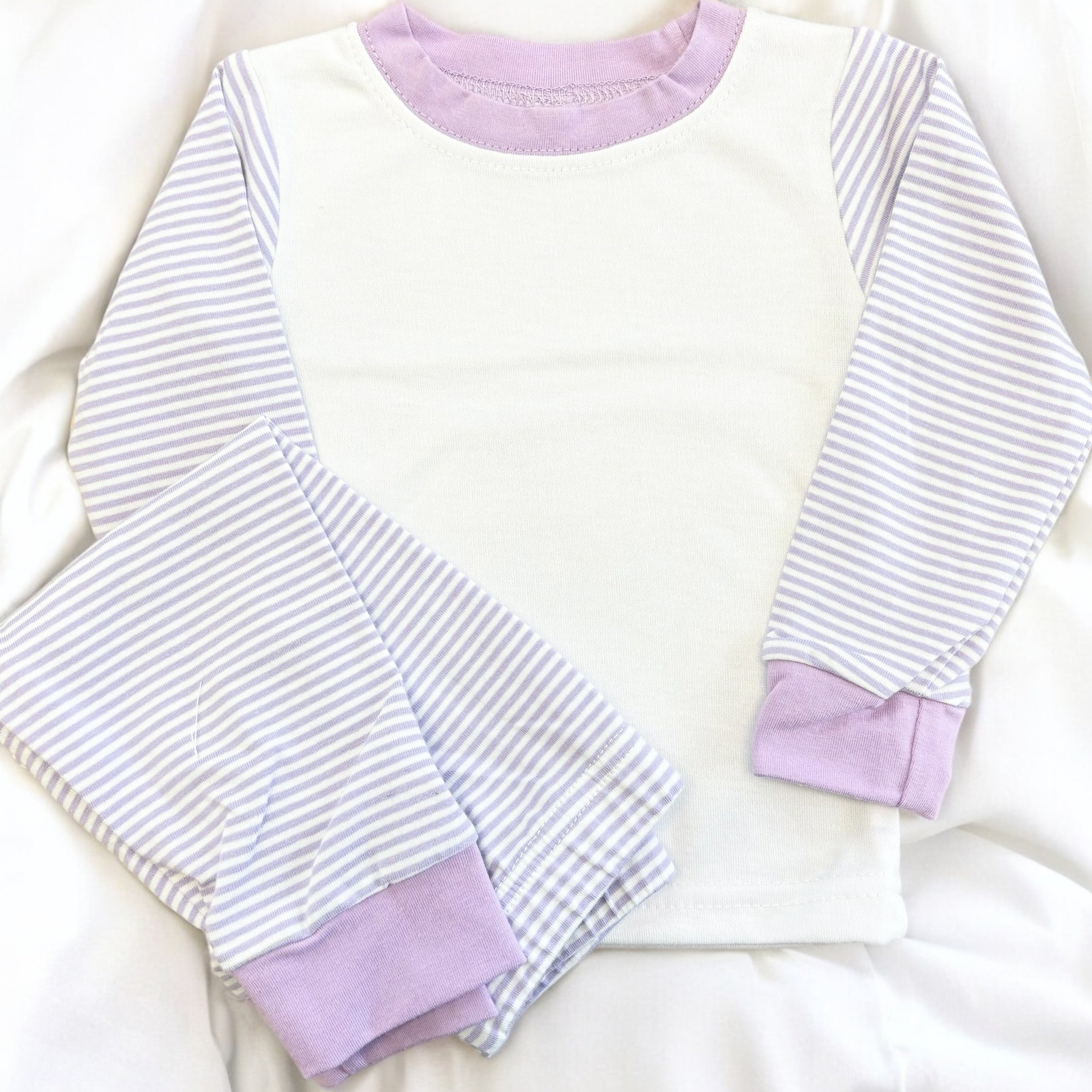 LILAC STRIPE PYJAMAS