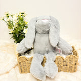 EASTER - 40CM PLUSH BUNNY - GREY