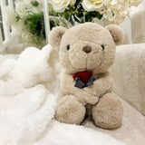 VALENTINES BEIGE ROSE BEAR