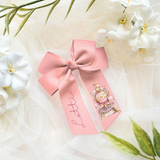 DTF TRANSFER - PACK OF 3 - FOR BOWS - PINK TRAIN