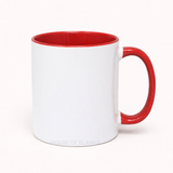 SUBLIMATION - MUG - RED - CONTRAST INNER
