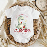 DTF TRANSFER - VALENTINES - MUMMY IS MY VALENTINE DINO