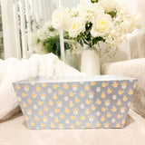 EASTER BLUE HAMPER TRAY