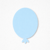 ACRYLIC - BALLOON - PASTEL BLUE