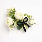 ACRYLIC - BOW - BLACK