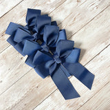 4’’ HAIR BOW - NAVY