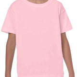 CHILDRENS UNISEX HEAVY COTTON T-SHIRT - LIGHT PINK